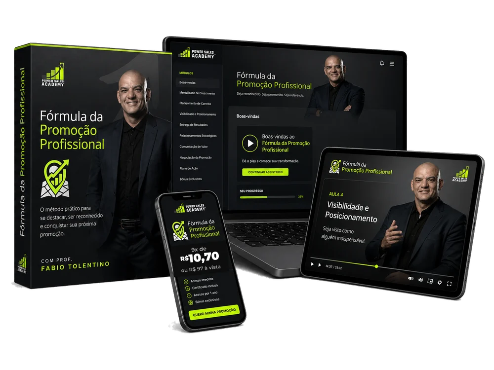 Fórmula da Promoção Profissional — acesso completo